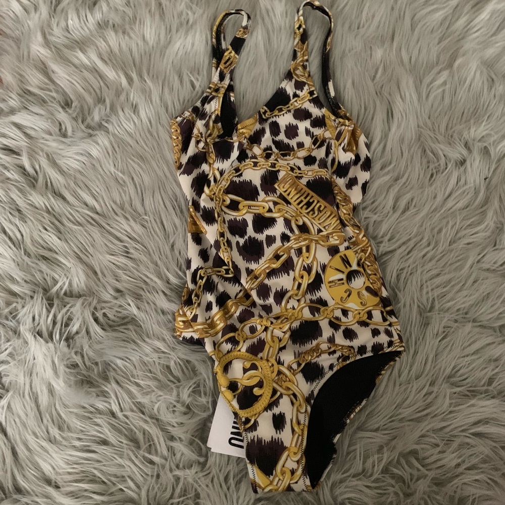 Moschino x h&m bathing suit